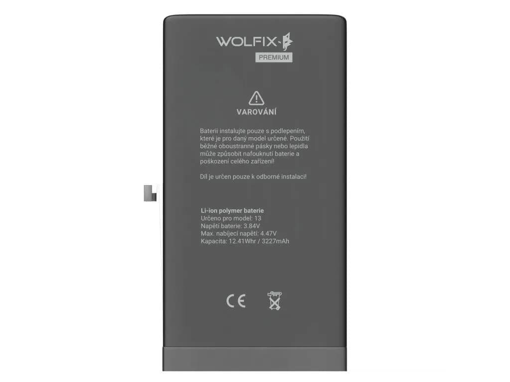 Baterie pro Apple iPhone 13 Wolfix Premium
